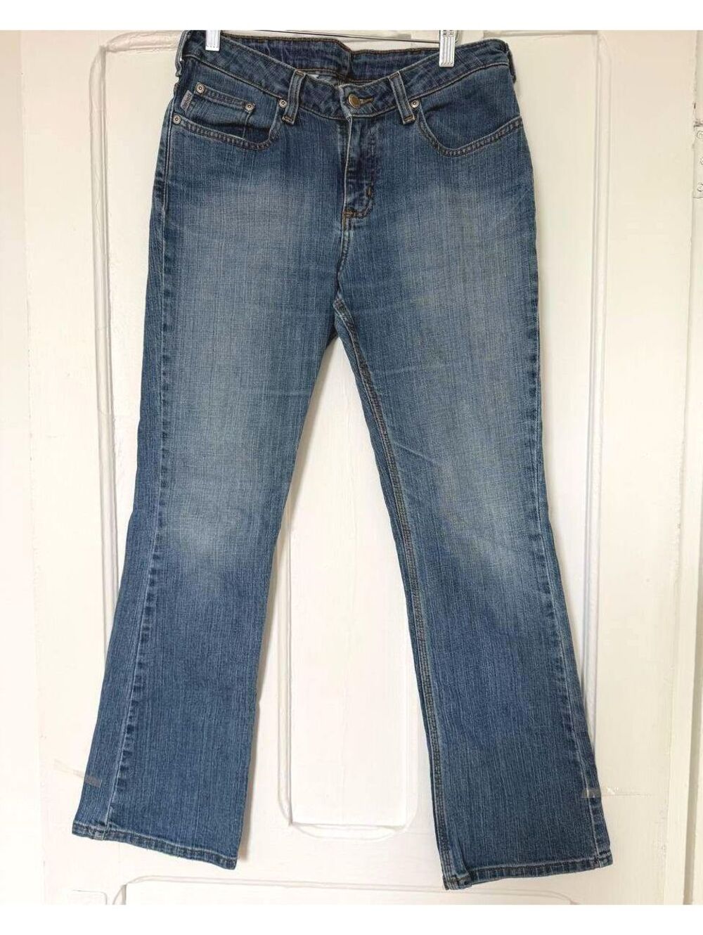 Vintage Y2K Carhartt Traditional Fit Bootcut Jeans Medium Wash 8x30 WB0001